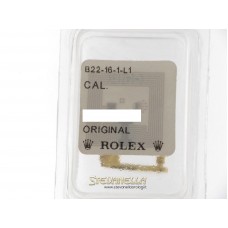 Fibbia ardiglione Rolex placcata oro giallo size 16mm ref. B22-16-1-L1 nuova